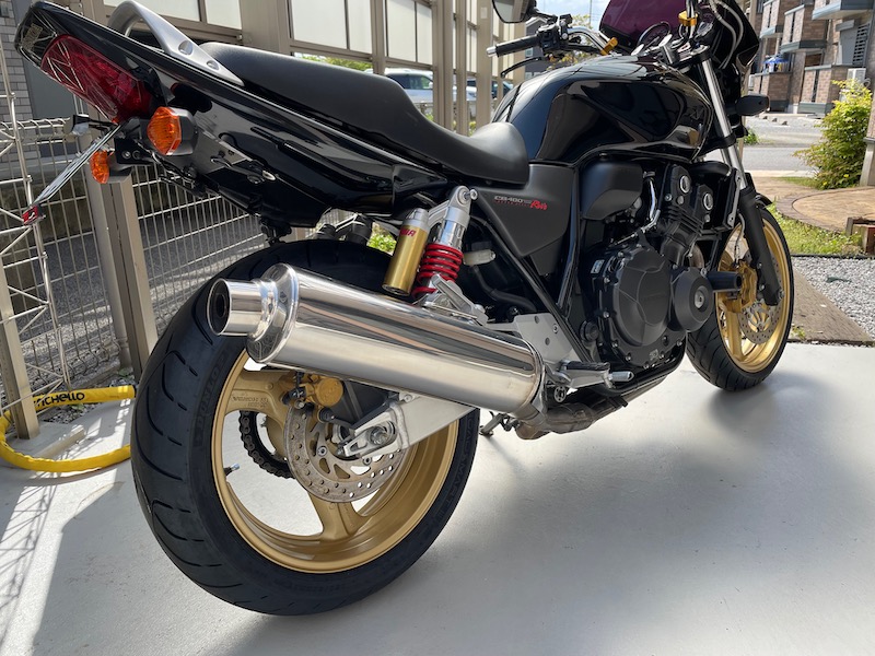 倉庫 何たらかんたら様専用 CB400SF SB NC42 BEAMS マフラー ienomat